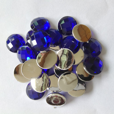 20mm 10gab/iepakojumā,melni siāma ametista apaļi akrila rhinestones,TAIVĀNA akrila kristāla plakana aizmugures rhinestones juvelierizstrādājumu aksesuāri