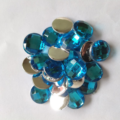 20mm 10gab/iepakojumā,melni siāma ametista apaļi akrila rhinestones,TAIVĀNA akrila kristāla plakana aizmugures rhinestones juvelierizstrādājumu aksesuāri