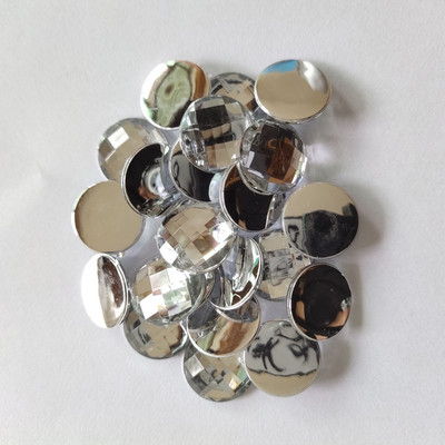 20mm 10gab/iepakojumā,melni siāma ametista apaļi akrila rhinestones,TAIVĀNA akrila kristāla plakana aizmugures rhinestones juvelierizstrādājumu aksesuāri