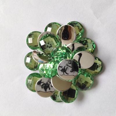 20mm 10gab/iepakojumā,melni siāma ametista apaļi akrila rhinestones,TAIVĀNA akrila kristāla plakana aizmugures rhinestones juvelierizstrādājumu aksesuāri