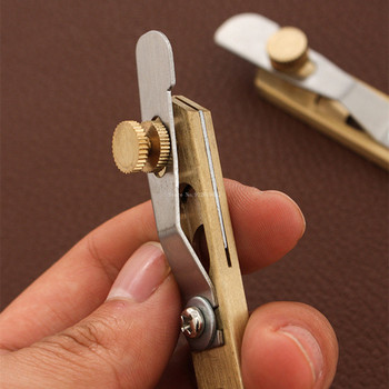 Инструмент за рязане на кожа Позиционираща машина за рязане Меден нож за подрязване Нож от чиста медна кожа Направи си сам Кожени инструменти за изработка