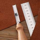 Roku darbs franču stila malu slīpēšana, ādas slēpošana, apgriešana, griešanas rīks Keen Edge