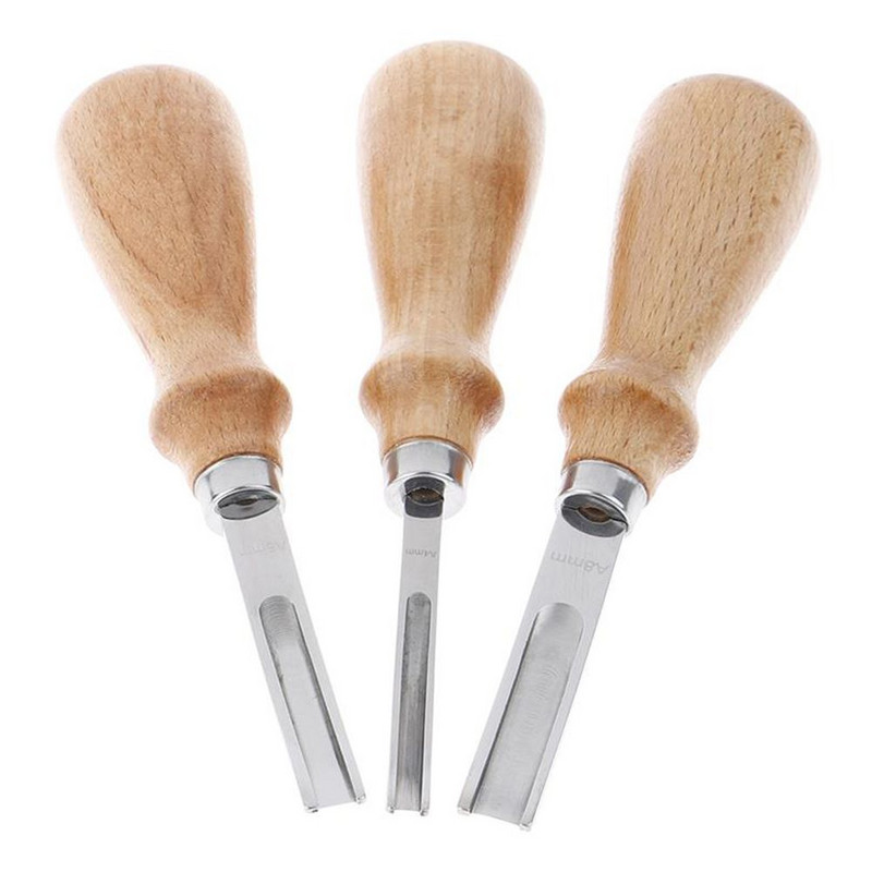 Roku darbs franču stila malu slīpēšana, ādas slēpošana, apgriešana, griešanas rīks Keen Edge