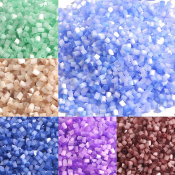 Μόδα 3600 τμχ πολύχρωμα για Επιλέξτε Τσέχικο γυαλί Seed beads Στρογγυλές χάντρες 2mm για χειροτεχνία DIY Διακόσμηση λευκώματος