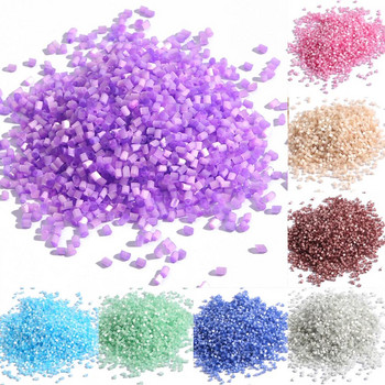 Μόδα 3600 τμχ πολύχρωμα για Επιλέξτε Τσέχικο γυαλί Seed beads Στρογγυλές χάντρες 2mm για χειροτεχνία DIY Διακόσμηση λευκώματος