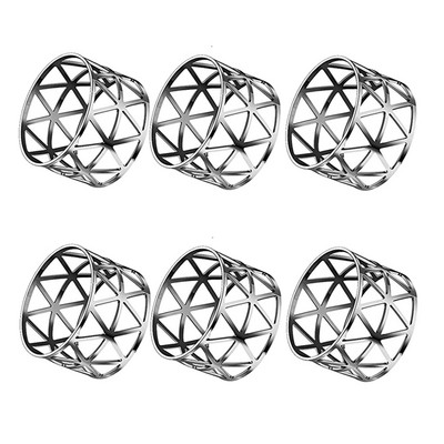 Dvianna 6Gb citronu salvešu gredzenu turētājs Pateicības dienai Ziemassvētku Kāzu vakariņām Svētku Lieldienu galda noformējums 2023 HWC100