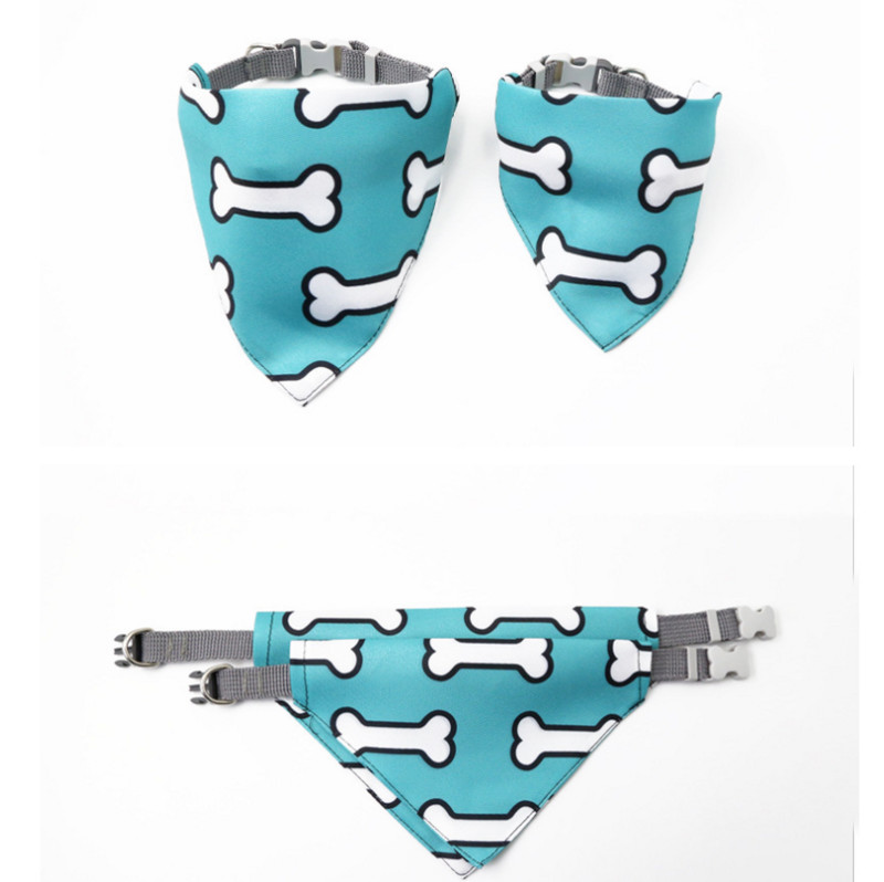 Suņu mīļā kakla siksna Siekalu dvielis Suņa kaķa apdruka ar priekšautiņu kucēns kaķēns Trīsstūrveida šalle piekarināma sprādze Modes kaķēnu šalle mājdzīvnieks Aksesuāri