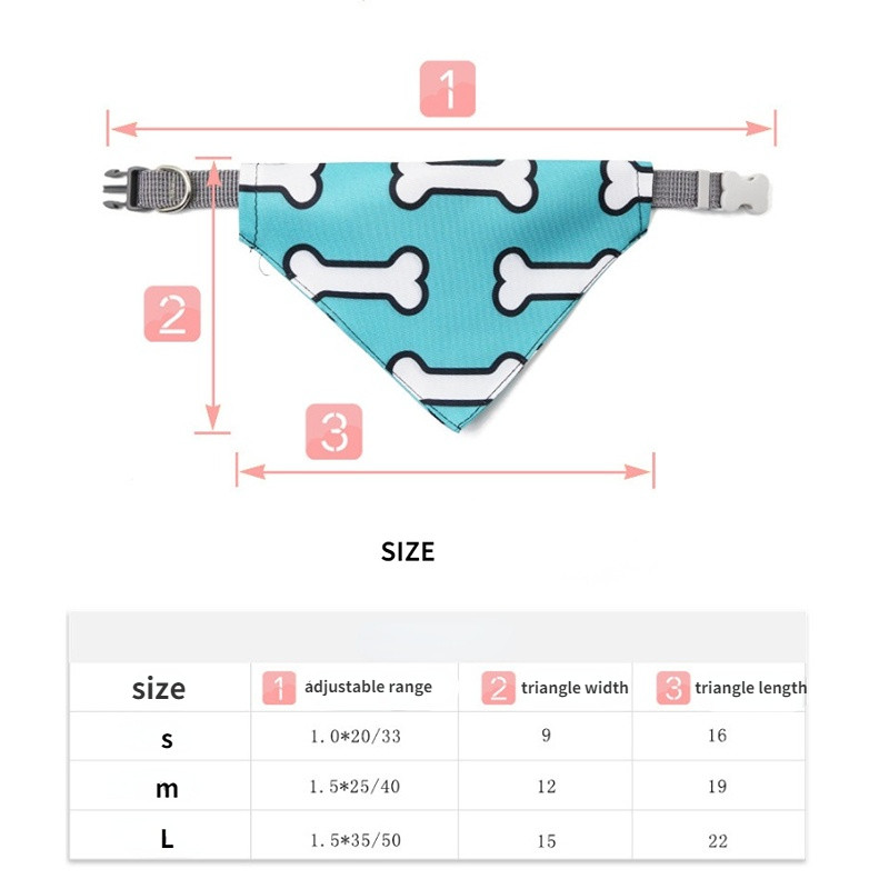 Suņu mīļā kakla siksna Siekalu dvielis Suņa kaķa apdruka ar priekšautiņu kucēns kaķēns Trīsstūrveida šalle piekarināma sprādze Modes kaķēnu šalle mājdzīvnieks Aksesuāri