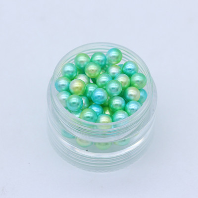 3-10 mm varavīksnes nāriņa bez cauruma, apaļa akrila imitācijas pērļu starplikas, vaļīgas krelles DIY albumam Dekorācijas juvelierizstrādājumu izgatavošana