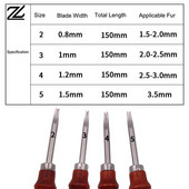 1 vnt. 0,8/1,0/1,2/1,5 mm odinis kraštas nusklembęs peilis, pjovimo rankinis įrankis su medine rankena „pasidaryk pats“ įrankiai