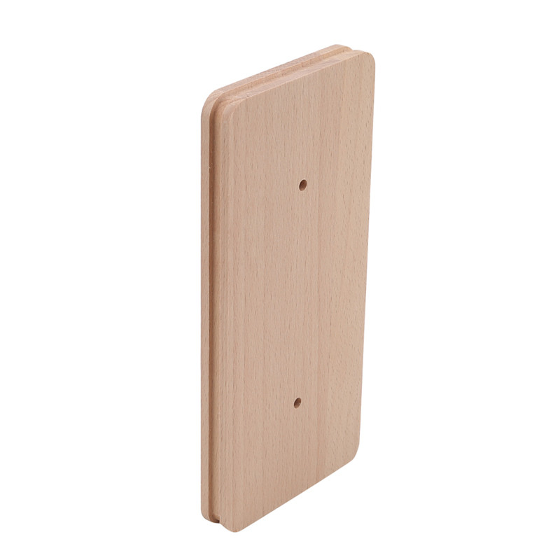 Užtrauktuko montavimo asistentas, odinis amatų įrankis Medinis „pasidaryk pats“ odinis amatas viršutinio užtrauktuko korekcijos šablono rankų darbo įrankis