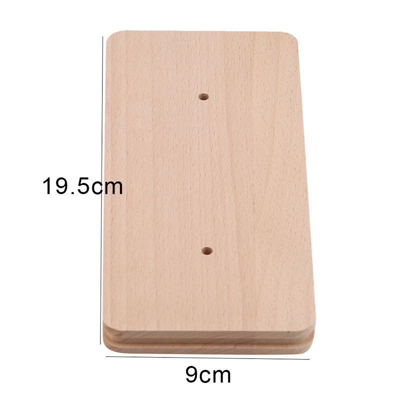 Užtrauktuko montavimo asistentas, odinis amatų įrankis Medinis „pasidaryk pats“ odinis amatas viršutinio užtrauktuko korekcijos šablono rankų darbo įrankis