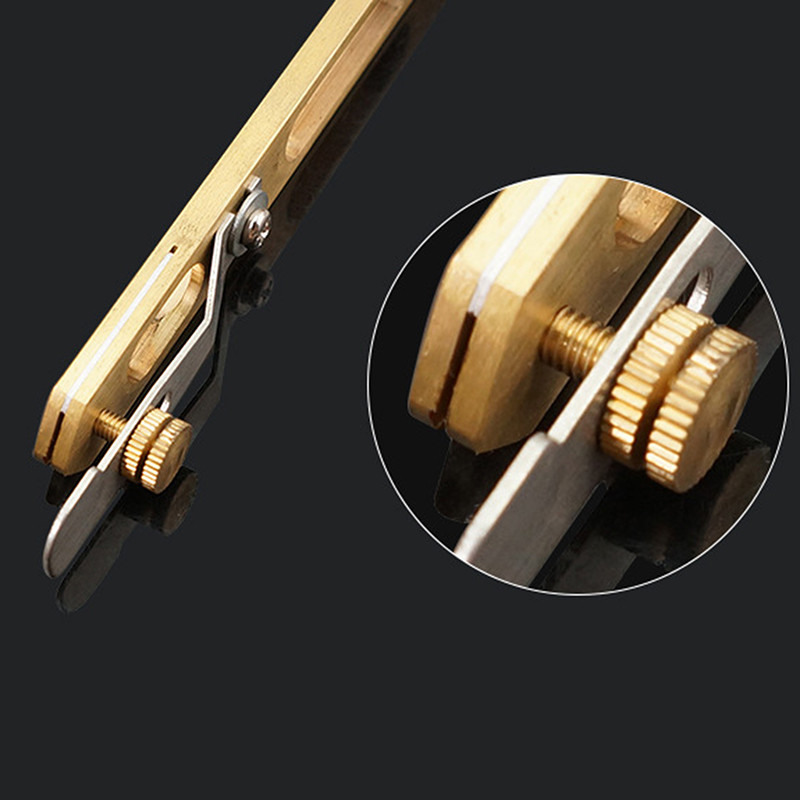 Ādas amatniecības instrumenti DIY griezuma nazis vara apgriešanas nazis ar asmeni ādas griešanas rīks savārstījums auduma sadalītājs