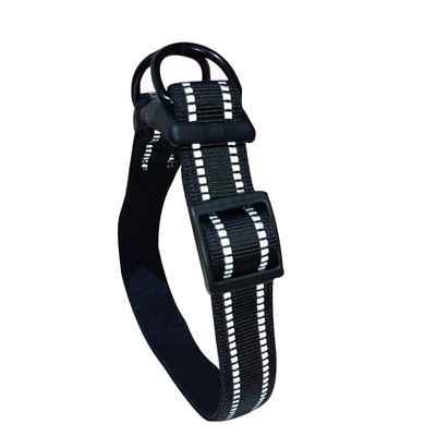 Mājdzīvnieka kakla siksna atstarojoša, liela vidēja maza suņa kaklasiksna, regulējama suņu kakla siksna ar dubultu D gredzenu un neoprēna oderi, mājdzīvnieku piederumi