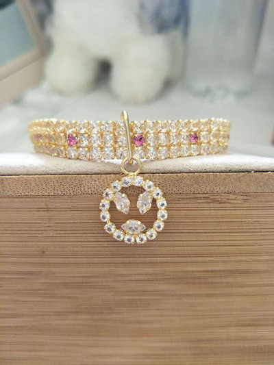 Προμήθειες για κατοικίδια Κολιέ για κατοικίδια με στρας Κολιέ για γάτες Κρυστάλλινα κολάρα Αξεσουάρ σκυλιών Προϊόν για κατοικίδια 1 τεμ.