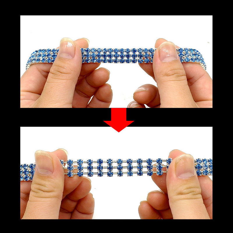 Kaķa suņu kaklasiksna Bling Rhinestone kucēnu kaklarota Mazie suņi Kaķu kaklasiksnas mājdzīvnieku aksesuāri ar ķepu kulonu kaķēnam čivava