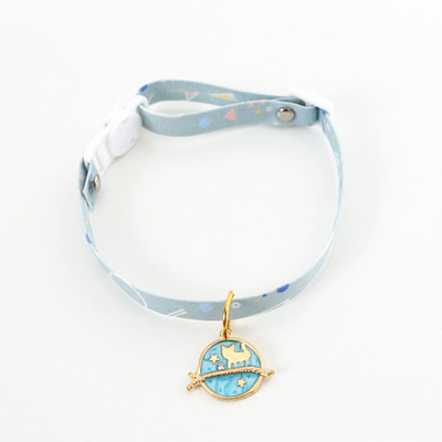 Kaķa kaklasiksna ar zvaniņu Starfish mājdzīvnieku kaklasiksnu persiku olu kaķiem kucēnu kakla siksna Mājdzīvnieku piederumi kaķēnam