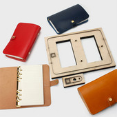 Japānas tērauda asmeņu veidne DIY Leather Craft A6 piezīmjdatora griešanas naža veidne Koka die Leathercraft instrumentu komplekts