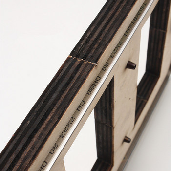 Японска форма за стоманено острие DIY Leather Craft A6 Notebook Die Cutting Knife Mold Wooden Die Leathercraft Tool Set