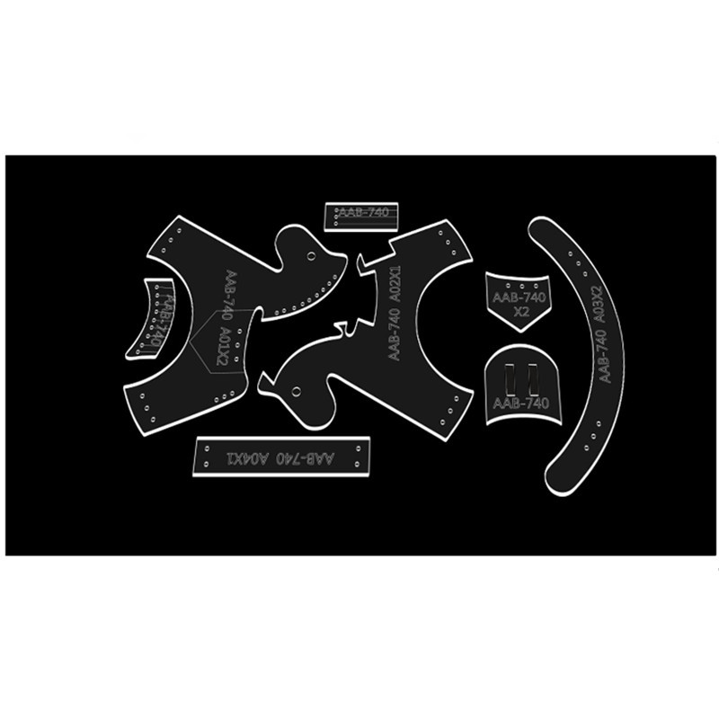 1 rinkinys mažas arklio pakabukas, odinis amatų akrilo rašto trafareto šablono įrankių rinkinys „pasidaryk pats“