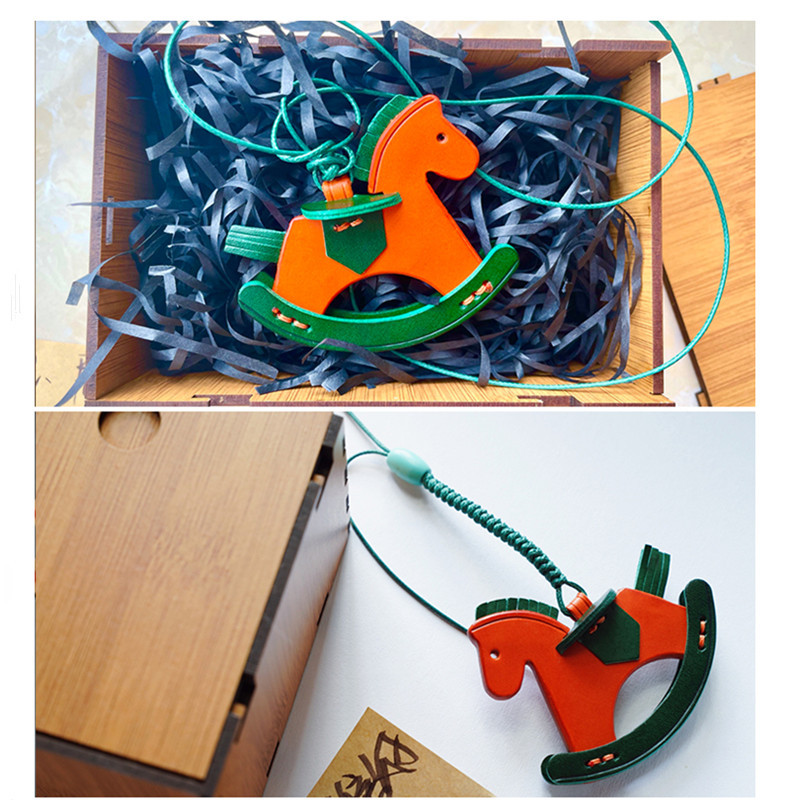 1 rinkinys mažas arklio pakabukas, odinis amatų akrilo rašto trafareto šablono įrankių rinkinys „pasidaryk pats“