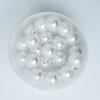 4-20 мм перлен кабошон, кръгла бяла имитация на перли от слонова кост ABS мъниста Находки за бижута Направи си сам калъф за телефон/аксесоари за изработка
