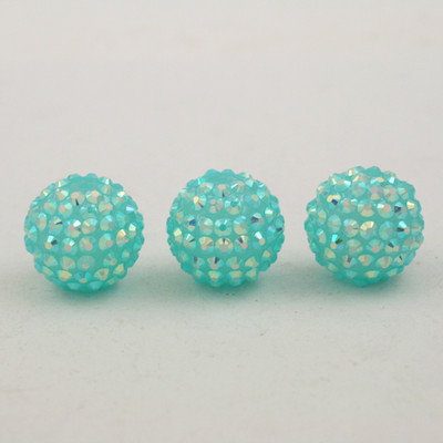 Vairumtirdzniecība 12 mm apaļas sveķu kuplas Bling sveķu lodīšu krelles DIY modes kaklarota rokassprādze Rotaslietas