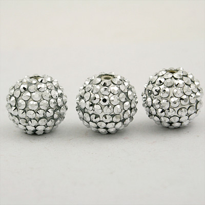 Vairumtirdzniecība 12 mm apaļas sveķu kuplas Bling sveķu lodīšu krelles DIY modes kaklarota rokassprādze Rotaslietas