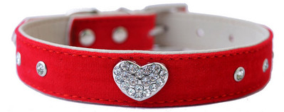 Modes Rhinestone apkakles zamšādas ādas suņu apkakles dizaina kroņa aksesuāru kaklasiksnas maziem suņiem Mājdzīvnieku suņu piederumi