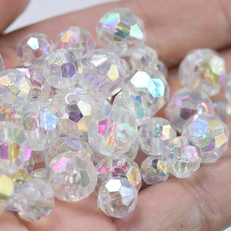 6mm 8mm 10mm Austrija kristāla krelles pērļu starplika stikla pērlītes DIY auskari rokassprādzes kaklarotas kaklarotas rotaslietas 30g