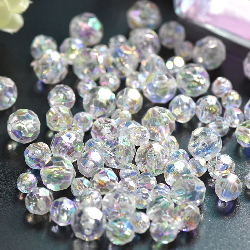 6mm 8mm 10mm Austrija kristāla krelles pērļu starplika stikla pērlītes DIY auskari rokassprādzes kaklarotas kaklarotas rotaslietas 30g