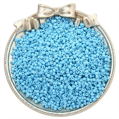 30g 2mm 3mm 4mm lakas efekts, kas rada šarmu čehu stikla sēklu krelles rotaslietu izgatavošanai ar rokām darinātas rokassprādzes aksesuārs