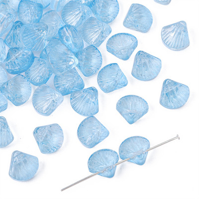 20 gab. 10 mm stikla lampas zelta folijas apvalka burvības krelles, vaļīgas starplikas krelles apģērba rokdarbiem.