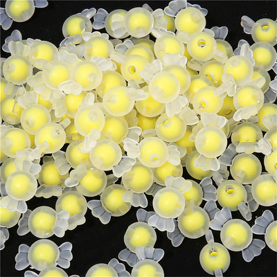 Matētas/caurspīdīgas akrila konfekšu krelles krelles vaļīgas krelles DIY juvelierizstrādājumu aksesuāri ar rokām austas rokassprādzes matu auklas krelles