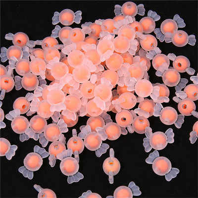 Matētas/caurspīdīgas akrila konfekšu krelles krelles vaļīgas krelles DIY juvelierizstrādājumu aksesuāri ar rokām austas rokassprādzes matu auklas krelles