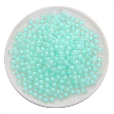 8 mm krāsainas akrila krelles, paštaisīta kaklarota, ar rokām darinātas austas rokassprādzes krelles rokdarbiem un juvelierizstrādājumu izgatavošanai