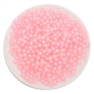 8 mm krāsainas akrila krelles, paštaisīta kaklarota, ar rokām darinātas austas rokassprādzes krelles rokdarbiem un juvelierizstrādājumu izgatavošanai