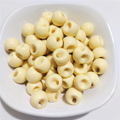 16 mm akrila marca dragon krēms slīps caurums ar fāzēm rokassomas aksesuāri DIY aksesuāri automašīnu mobilo tālruņu ķēde