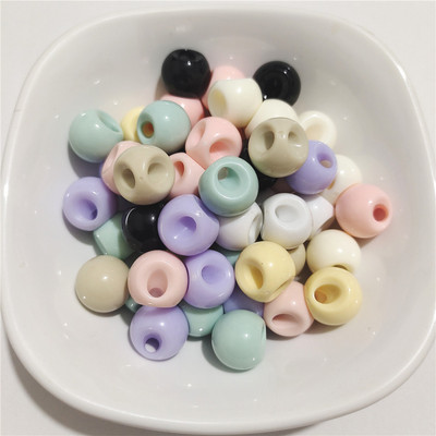 16 mm akrila marca dragon krēms slīps caurums ar fāzēm rokassomas aksesuāri DIY aksesuāri automašīnu mobilo tālruņu ķēde