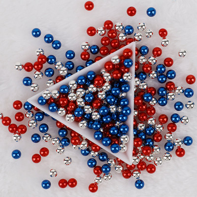 3-10 mm jaukta izmēra pērļu balta/pērļu neporaina apaļas imitācijas plastmasas pērļu krelles rokdarbiem un rotaslietu izgatavošanai