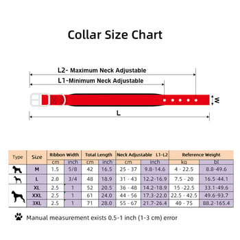 Найлонови нашийници за домашни любимци PP Регулируема лента за врат Подплатена нашийник за кучета Мек, издръжлив за малки, средни големи кучета и котки Консумативи за домашни любимци