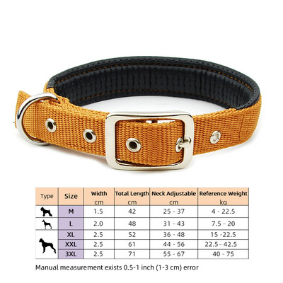 Neilona mājdzīvnieku kaklasiksnas PP regulējama kakla siksna ar putām polsterēta suņu kakla siksna, mīksta, izturīga maziem vidēji lieliem suņiem un kaķiem mājdzīvnieku piederumi