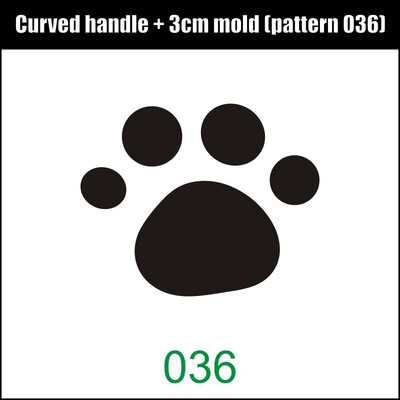 JINXINYANG 3 cm kūkas zīmols cepšana vara veidne misiņa rokturu komplekts, kas dedzina koka ādu maize Hamberger liellopu gaļas zīmola nospiedums