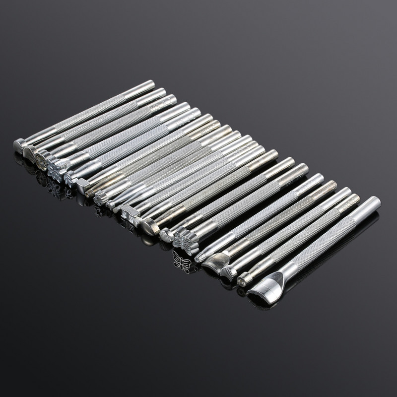 2023 m. Nauji metaliniai odiniai darbo balno gamybos įrankiai, raižyti odiniai amatų antspaudai, odos štampavimas, tvirtas „pasidaryk pats“ spausdinimas.