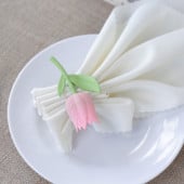 1gab Ziedi Salvešu Gredzeni Kāzu galda rotājumi Metāla salvešu turētājs Valentīna diena Saules zieds Tulpes roze Salvešu gredzenu turētāji