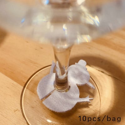 10gab Ziemassvētku salvešu gredzenu turētāji, koka ziemeļbrieža rags Ziemassvētku mājas dekorēšanai virtuves pusdienām, salvešu plaukta rotājumiem