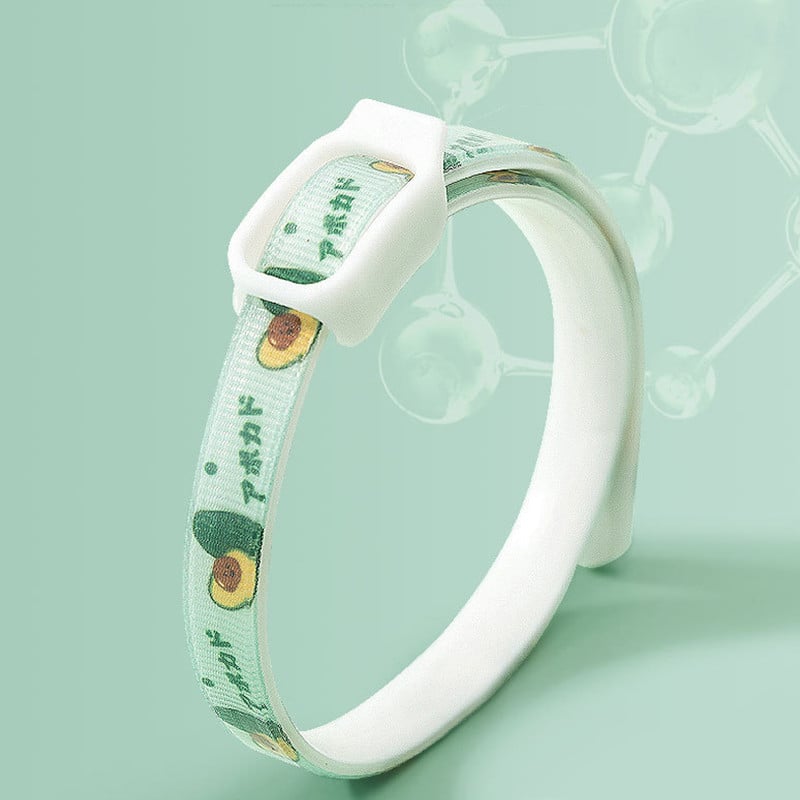 Mājdzīvnieku atbaidīšanas kakla siksna Netoksiska atbaidīšanas kakla siksna kaķiem Suņu vasaras dzīvnieku piederumi Mājdzīvnieku piederumi Mājdzīvnieku kaklasiksna Augļi Apdrukāti Kaķu piederumi