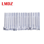 LMDZ Μεταλλικό Δερμάτινο Σέλα Εργασίας Εργαλεία κατασκευής Σκάλισμα Δερμάτινα Στάμπες χειροτεχνίας Δερμάτινο Στάμπινγκ Εργαλείο εκτύπωσης συμπαγούς μετάλλου