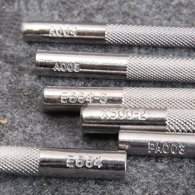 1 gab. Ādas apdrukas rīks, sakausējuma seglu izgatavošana, grebšana, roku darbs, ādas apģērbs, rokdarbi, DIY perforators, metāla ādas štancēšanas sēdeklis