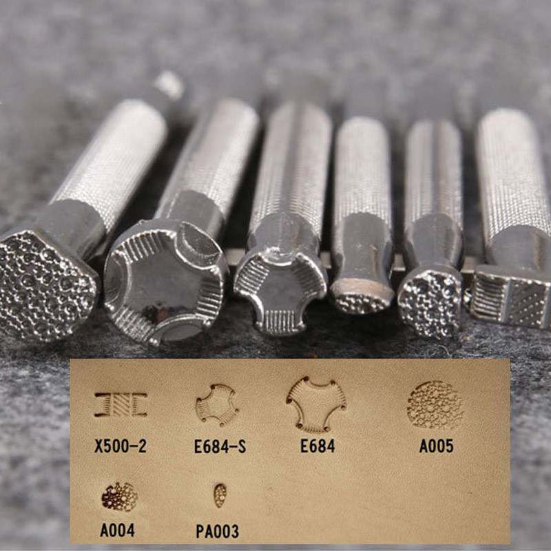 1 gab. Ādas apdrukas rīks, sakausējuma seglu izgatavošana, grebšana, roku darbs, ādas apģērbs, rokdarbi, DIY perforators, metāla ādas štancēšanas sēdeklis